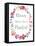 Bloom Floral Bdr-Fiona Stokes-Gilbert-Framed Stretched Canvas