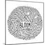 Bloom Floral-Virginia Kraljevic-Mounted Giclee Print