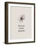 Bloom Grace-Victoria Brown-Framed Art Print