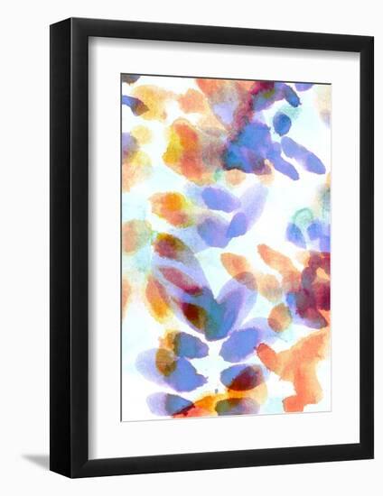 Bloom Indigo-Morioke-Framed Art Print