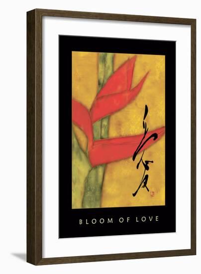 Bloom Of Love 1-Sybil Shane-Framed Art Print