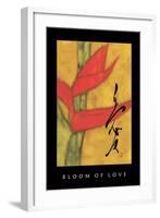 Bloom Of Love 1-Sybil Shane-Framed Art Print