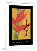Bloom Of Love 1-Sybil Shane-Framed Art Print