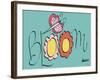 Bloom Rectangle-Leslie Wing-Framed Giclee Print