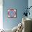 Bloom Round-Leslie Wing-Framed Stretched Canvas displayed on a wall