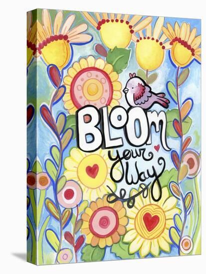 Bloom Your Way-Valarie Wade-Stretched Canvas