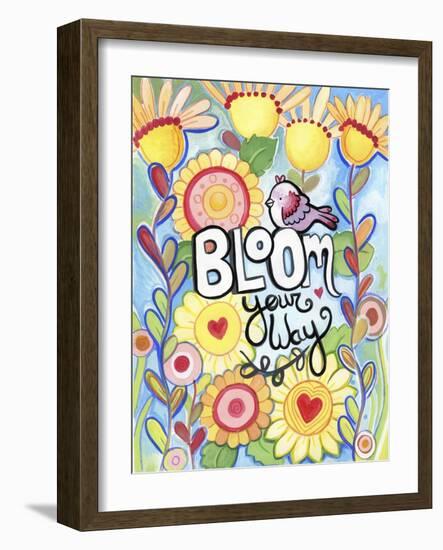 Bloom Your Way-Valarie Wade-Framed Giclee Print