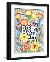 Bloom Your Way-Valarie Wade-Framed Giclee Print