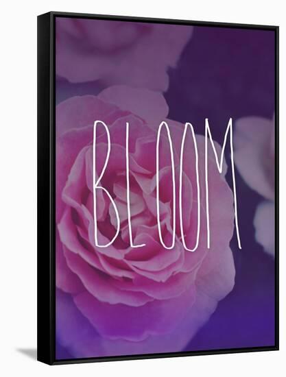 Bloom-Leah Flores-Framed Stretched Canvas