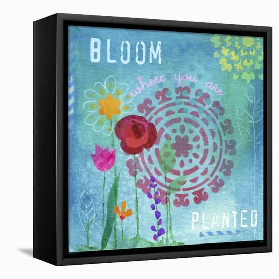 Bloom-Fiona Stokes-Gilbert-Framed Stretched Canvas