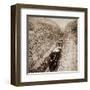 Bloomer Cut near Auburn, California, 800 feet long and 63 feet high, 1866-1869-Alfred A^ Hart-Framed Art Print