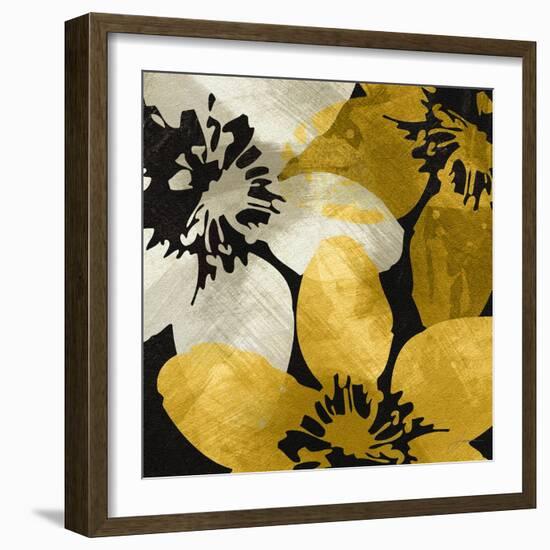 Bloomer Tile IX-James Burghardt-Framed Art Print