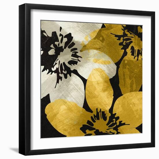 Bloomer Tile IX-James Burghardt-Framed Art Print