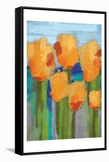 Blooming Abstracts-Marcus Prime-Framed Stretched Canvas