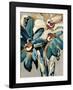 Blooming Blue I-Angela Maritz-Framed Giclee Print