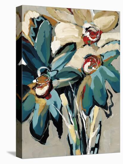 Blooming Blue I-Angela Maritz-Stretched Canvas