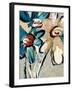 Blooming Blue II-Angela Maritz-Framed Art Print