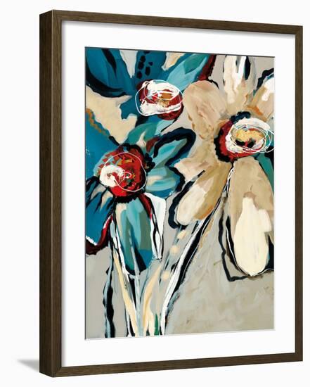 Blooming Blue II-Angela Maritz-Framed Art Print