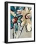 Blooming Blue II-Angela Maritz-Framed Giclee Print