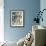 Blooming Blue II-Angela Maritz-Framed Giclee Print displayed on a wall