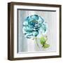 Blooming Blue-Jin Jing-Framed Art Print