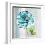 Blooming Blue-Jin Jing-Framed Art Print