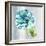 Blooming Blue-Jin Jing-Framed Art Print