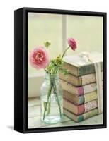 Blooming Books-Mandy Lynne-Framed Stretched Canvas