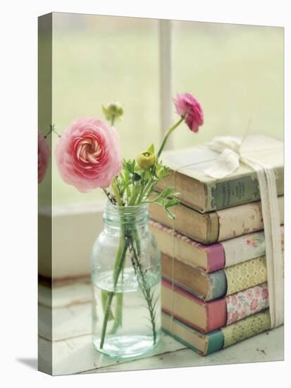 Blooming Books-Mandy Lynne-Stretched Canvas