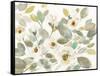 Blooming Branches II on White-Silvia Vassileva-Framed Stretched Canvas