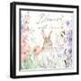 Blooming Bunnies III-Katrina Pete-Framed Art Print