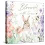 Blooming Bunnies III-Katrina Pete-Stretched Canvas