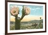 Blooming Cactus-null-Framed Art Print