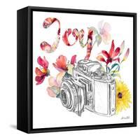 Blooming Camera-Lanie Loreth-Framed Stretched Canvas