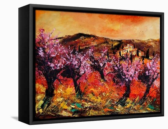 Blooming Cherry Trees In Provence-Pol Ledent-Framed Stretched Canvas