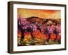 Blooming Cherry Trees In Provence-Pol Ledent-Framed Art Print