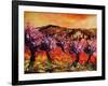 Blooming Cherry Trees In Provence-Pol Ledent-Framed Art Print