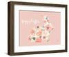 Blooming Delight Bunny III-Jenaya Jackson-Framed Art Print