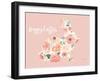 Blooming Delight Bunny III-Jenaya Jackson-Framed Art Print