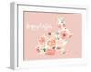 Blooming Delight Bunny III-Jenaya Jackson-Framed Art Print