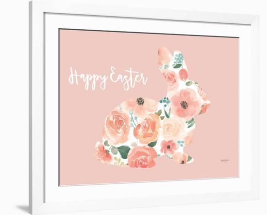 Blooming Delight Bunny III-Jenaya Jackson-Framed Art Print