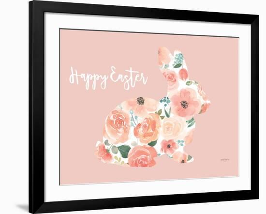 Blooming Delight Bunny III-Jenaya Jackson-Framed Art Print