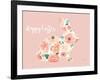 Blooming Delight Bunny III-Jenaya Jackson-Framed Art Print