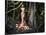 Blooming Gorgeous Lady In A Dress Of Flowers In The Rainforest-George Mayer-Stretched Canvas