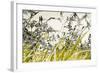 Blooming Grass 4477-Rica Belna-Framed Giclee Print