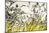 Blooming Grass 4477-Rica Belna-Mounted Giclee Print