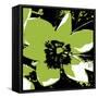 Blooming Green-Herb Dickinson-Framed Stretched Canvas