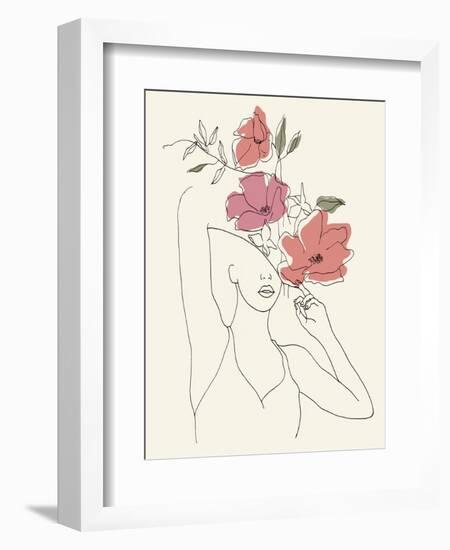 Blooming II-Melissa Wang-Framed Art Print