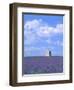 Blooming lavender and stone house in France-Herbert Kehrer-Framed Photographic Print