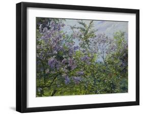 Blooming Lilac, about 1921-Max Slevogt-Framed Giclee Print